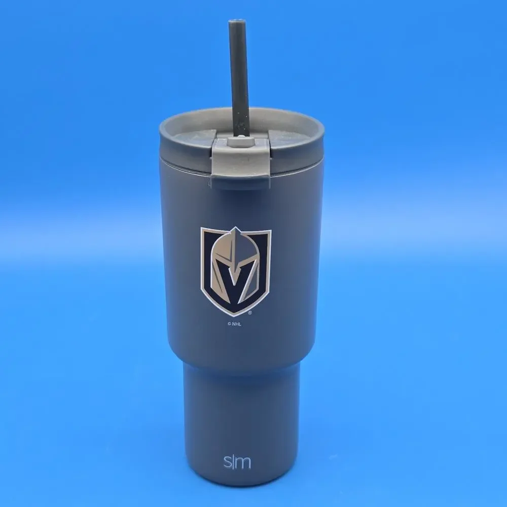 Vegas Golden Knights Simple Modern 30 oz Trek Tumbler Cup w/ Straw NHL New